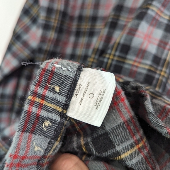 Pendleton Shirt Men Medium Wool Button Down Plaid Vtg Macpherson Hunting Tartan - Picture 10 of 11